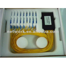 1x32 fibra óptica plc splitter